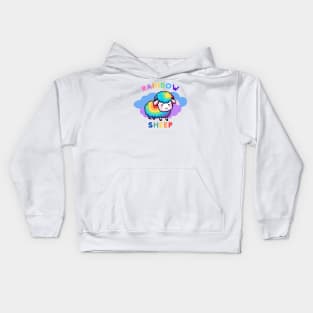 Rainbow Sheep Kids Hoodie